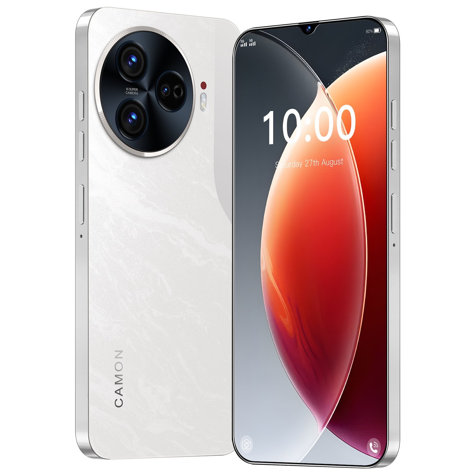 Wholesale Android Smartphone with 16GB+1TB Storage 6800mAh Battery MTK processor Dual SIM Standby mobile phones